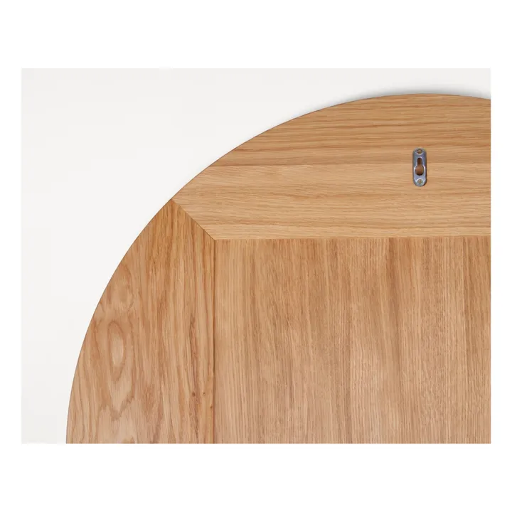 Frama Miroir rond CM1 en bois | Chêne