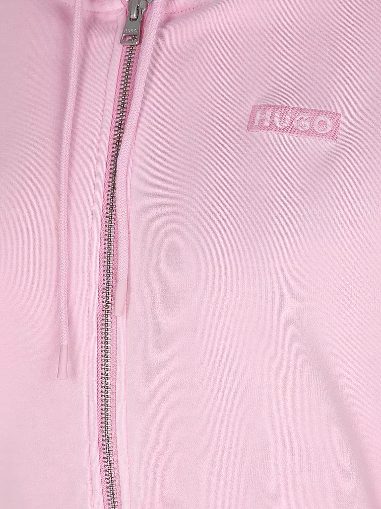 HUGO Sweatjacke DANETI rosa