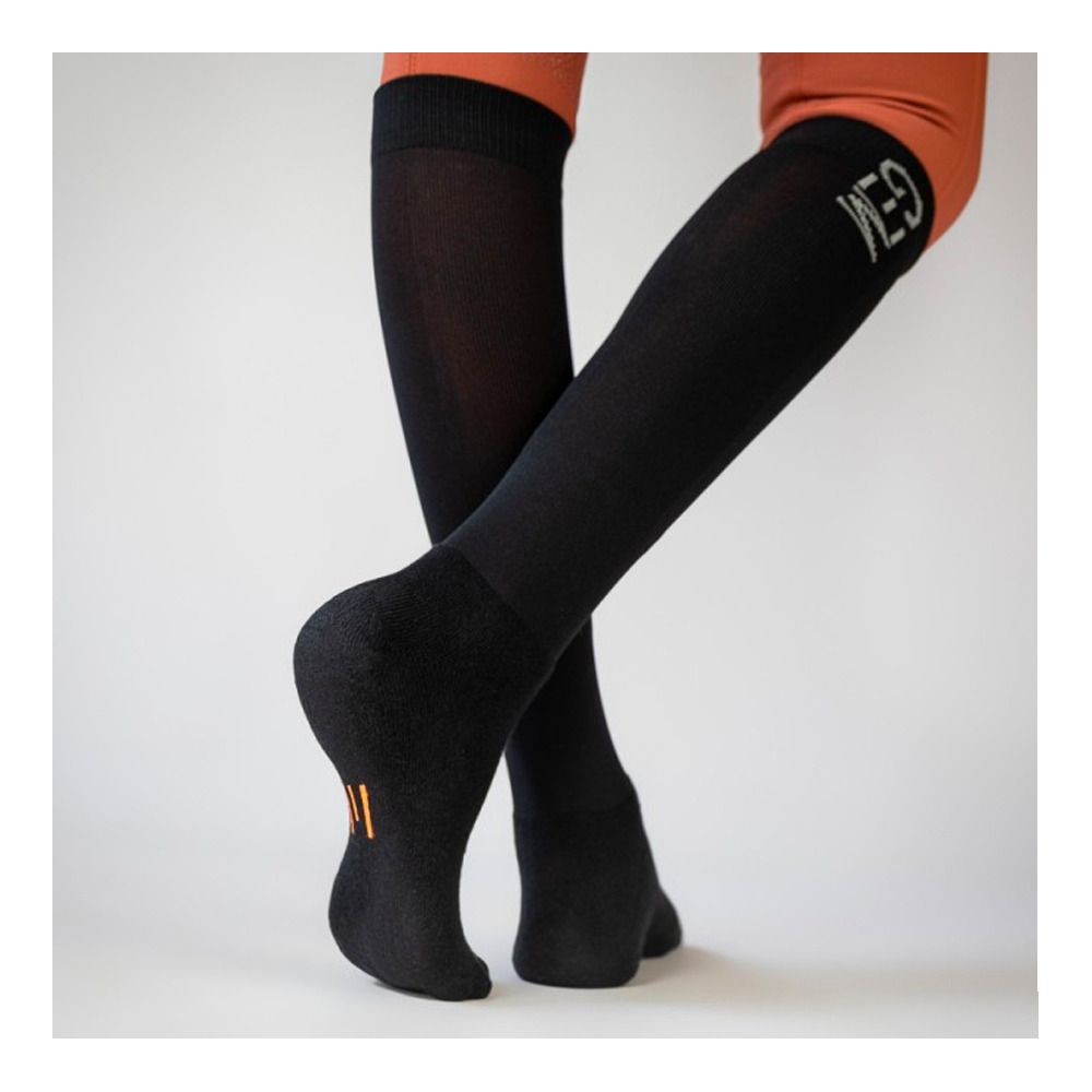 Gem WINTER - Chaussettes équitation noir