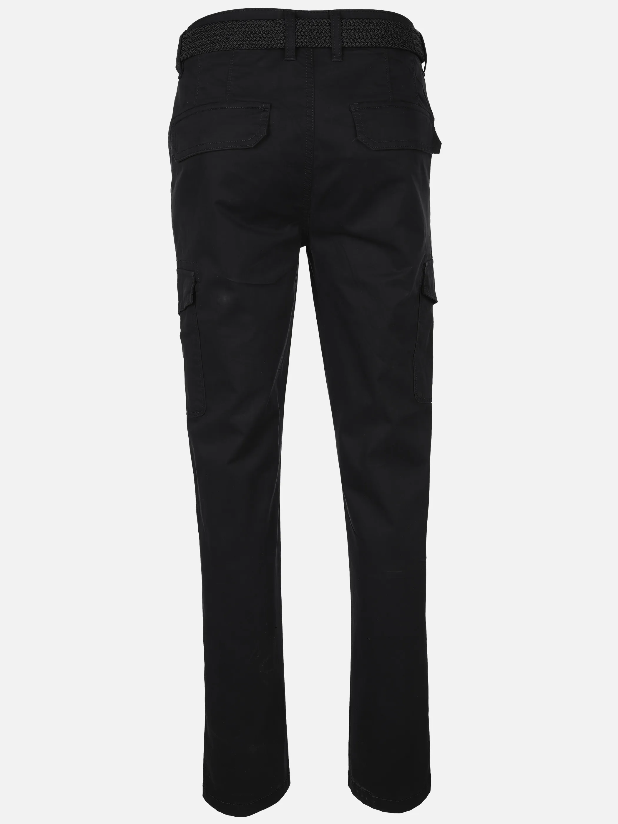 Herren Cargohose mit Flechtgürtel