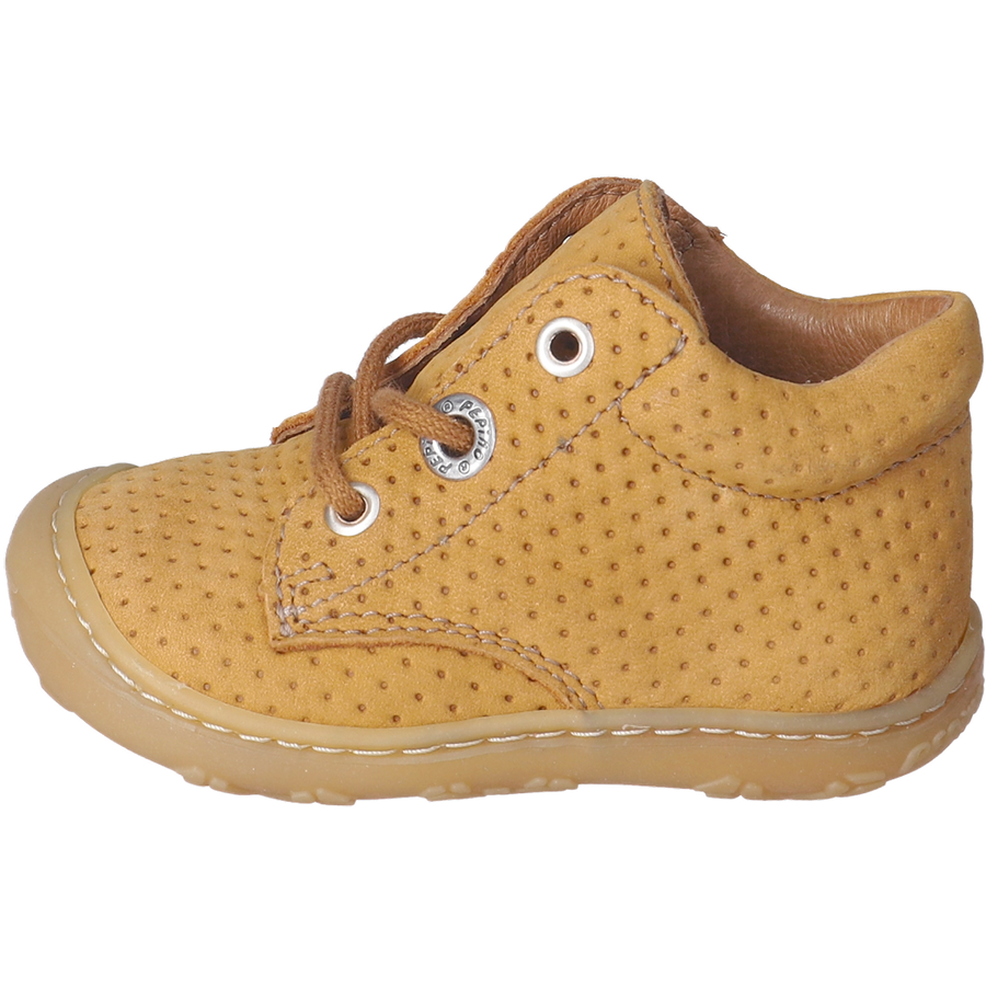 PEPINO Lauflernschuh Dots senf (mittel)