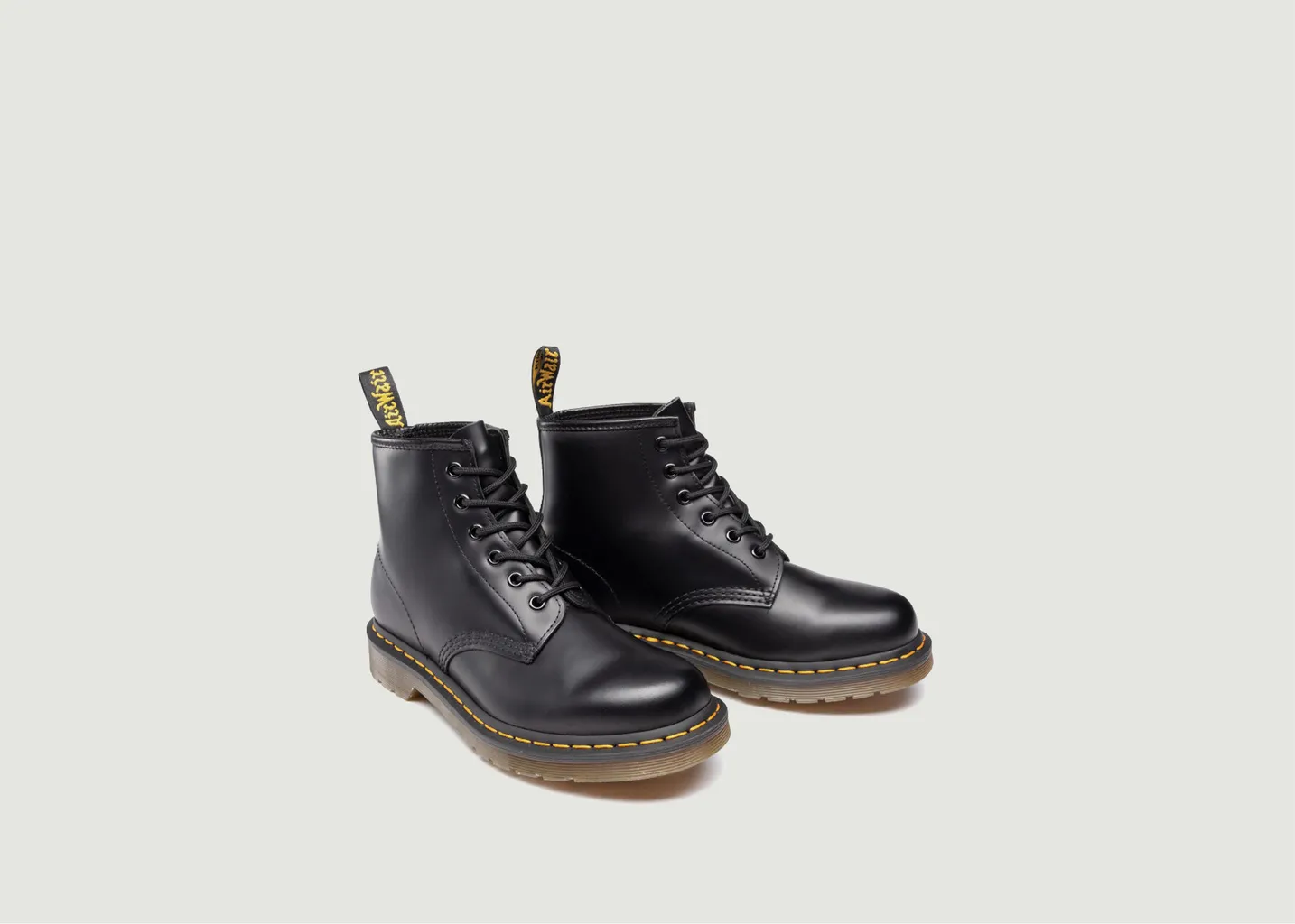 Boots basses 101 en cuir smooth Dr. Martens