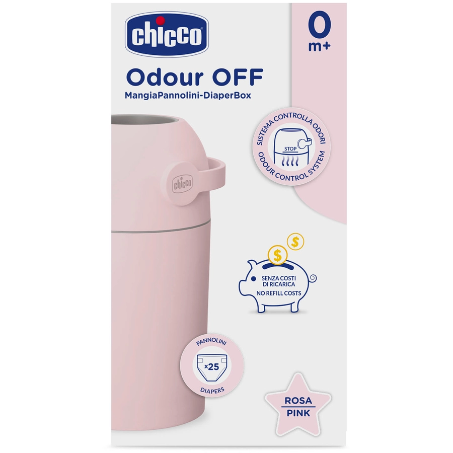 chicco Windeleimer Odour Off pink