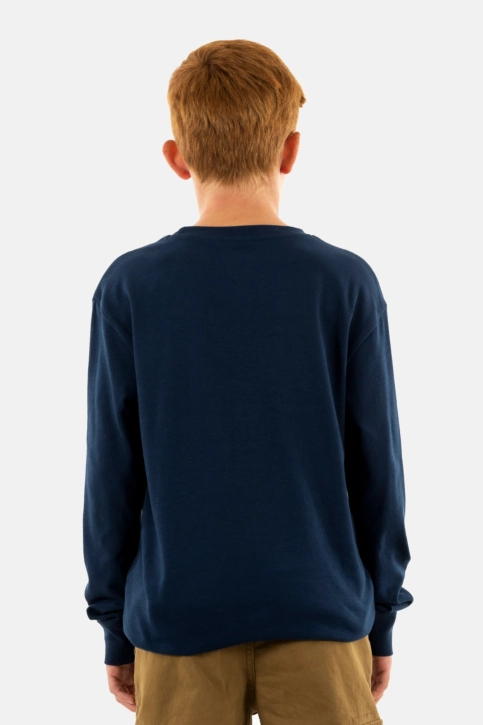 Tee shirts manches longues levi's® organic patch pocket c8d dress blues