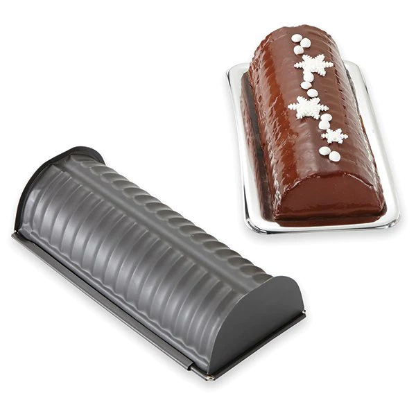 Moule à bûche cannelé extensible 25 à 35 cm Patisse
