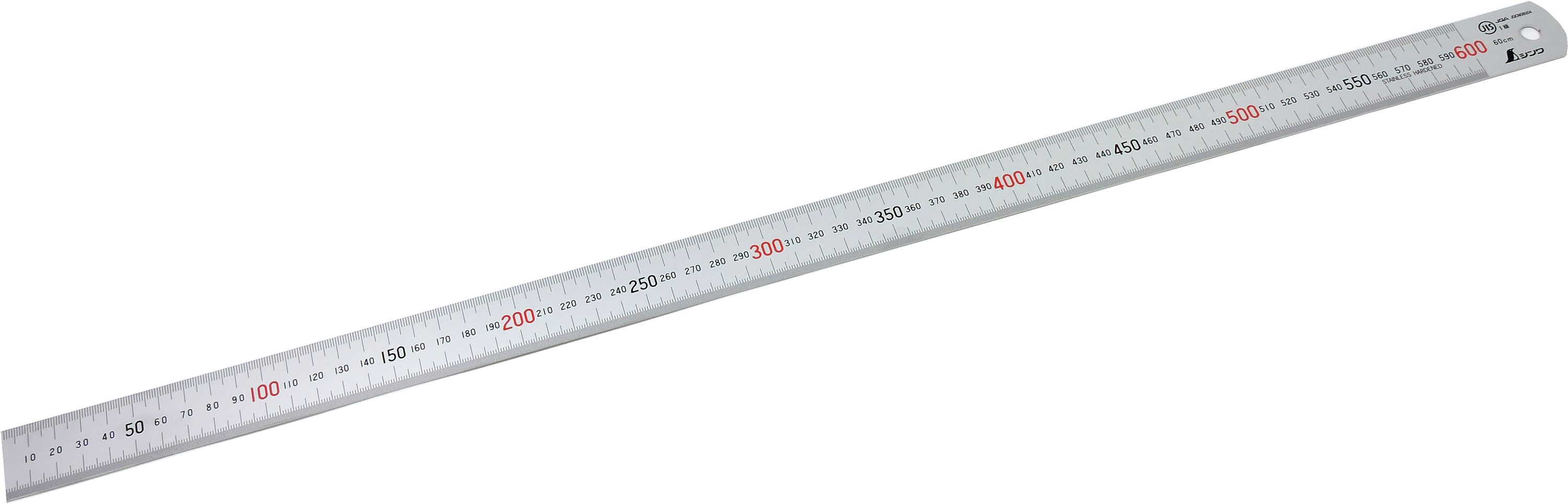 FAMEX 12525 Shinwa Edelstahllineal 60 cm –13137