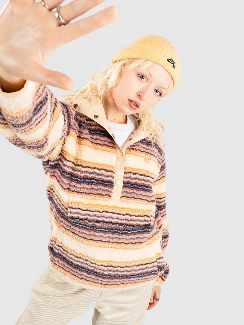 Billabong Switchback Zip Hoodie oat