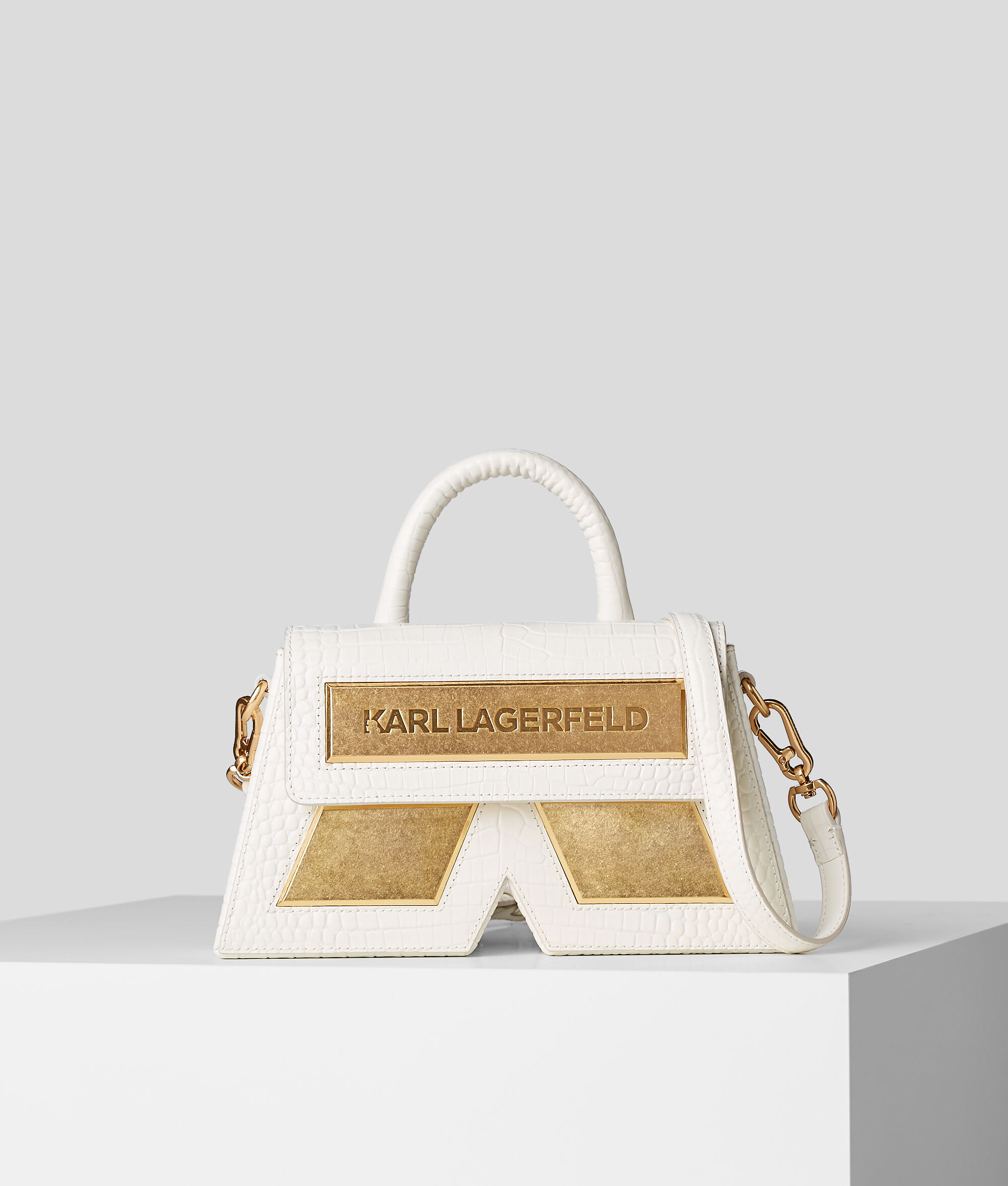 SAC BANDOULIÈRE IKON K EFFET CROCO