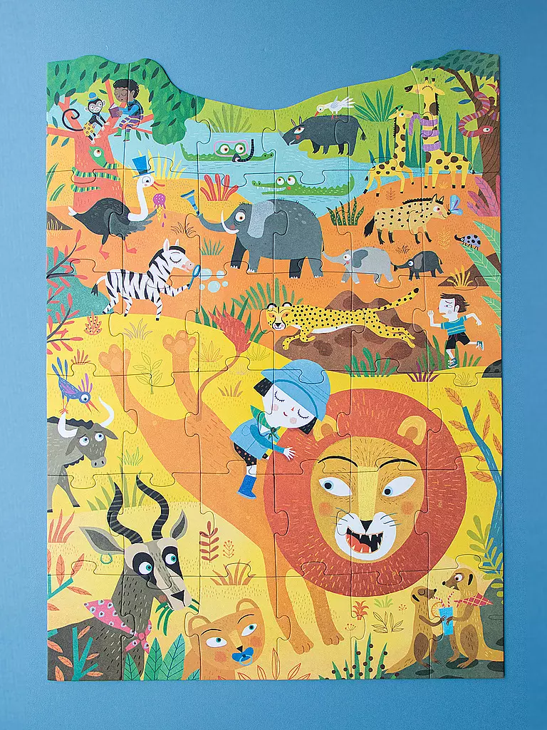 LONDJI Puzzle ROAR 36 Teile  gelb