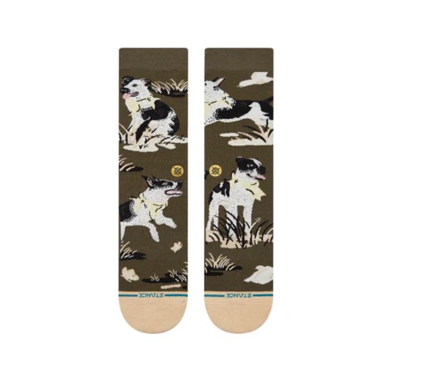 Stance Ishod Crew Dark Green L
