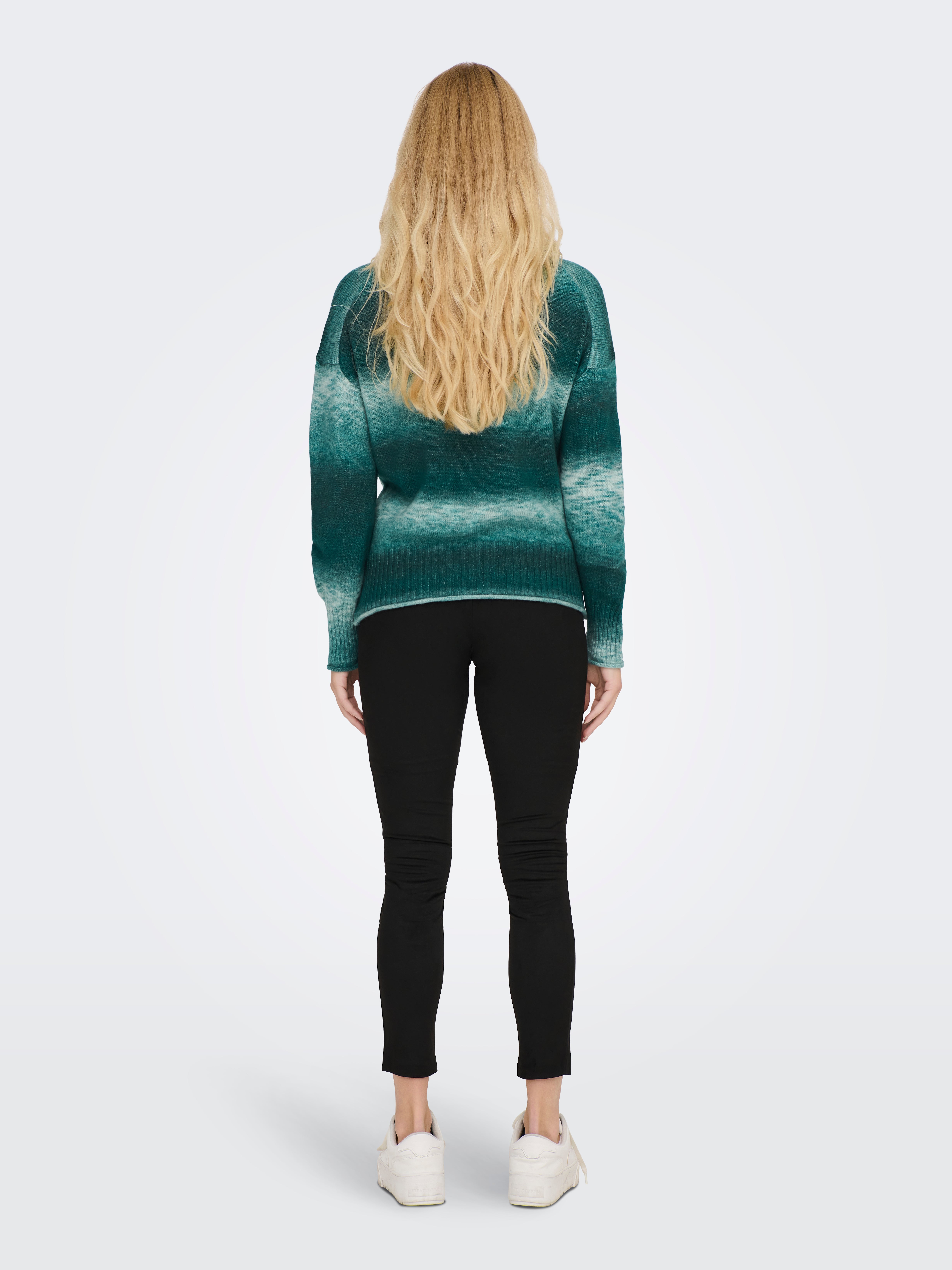 OLMRAIN Strickpullover Deep Teal