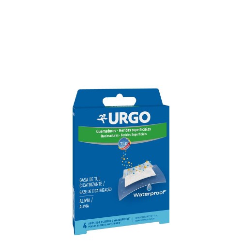 URGO Queimaduras Waterproof Pensos 4 unidades