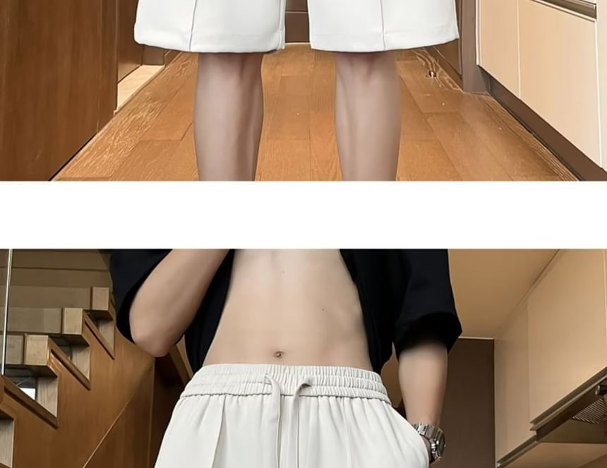 Cowpow - Mid Rise Plain Shorts