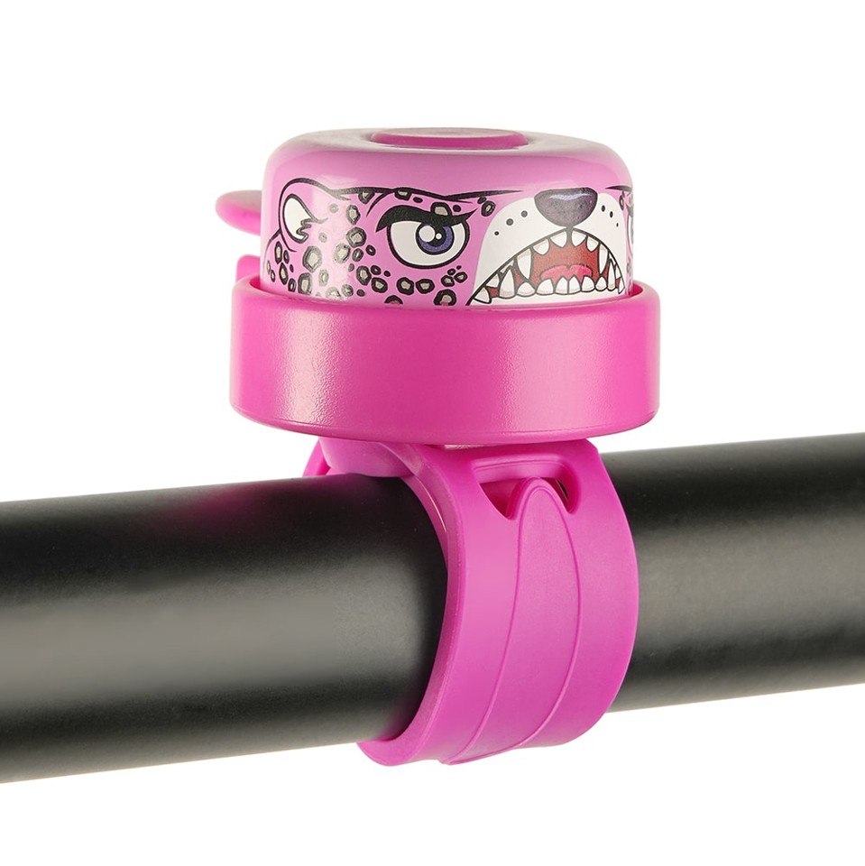 Crazy Safety - Pink Cykelklokke til Børn og Voksne - Unisize