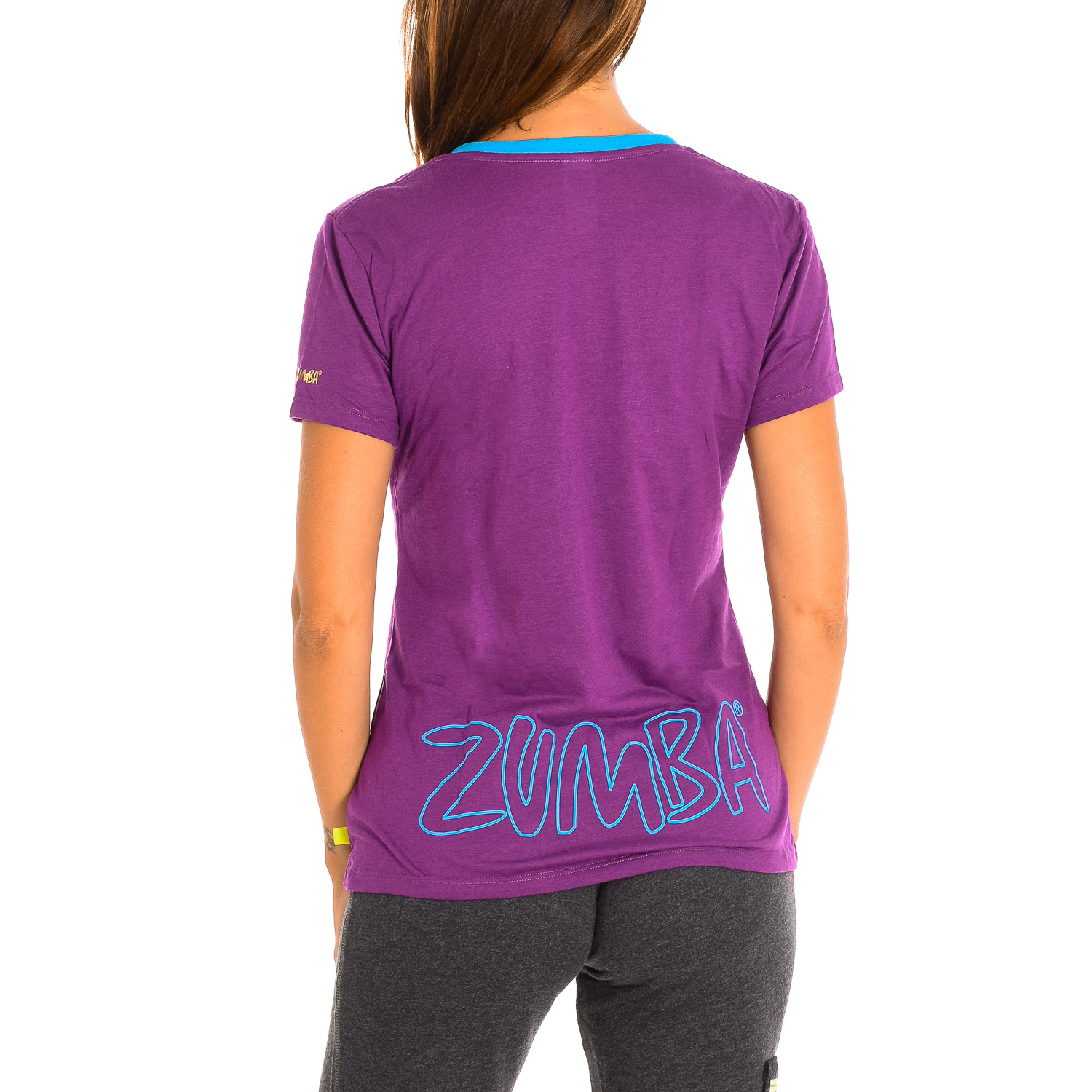 Camiseta esportiva Zumba com mangas Z1t00506