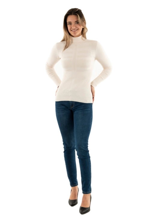 Pull leger morgan mentos ivoire
