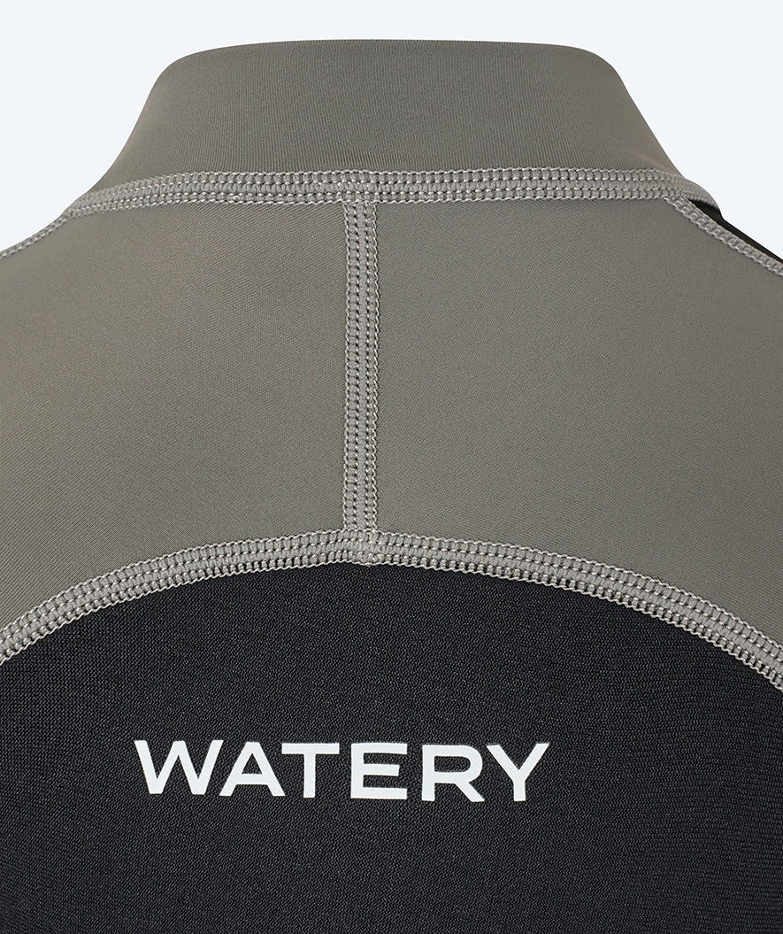 Watery UV våddragt til børn - Calypso Full-Body - Grå/sort