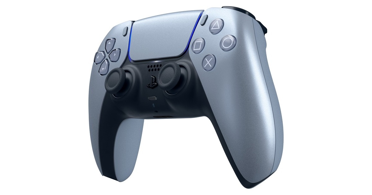 SonyDualSense draadloze controller  (Zilver/zwart, Sterling Silver)