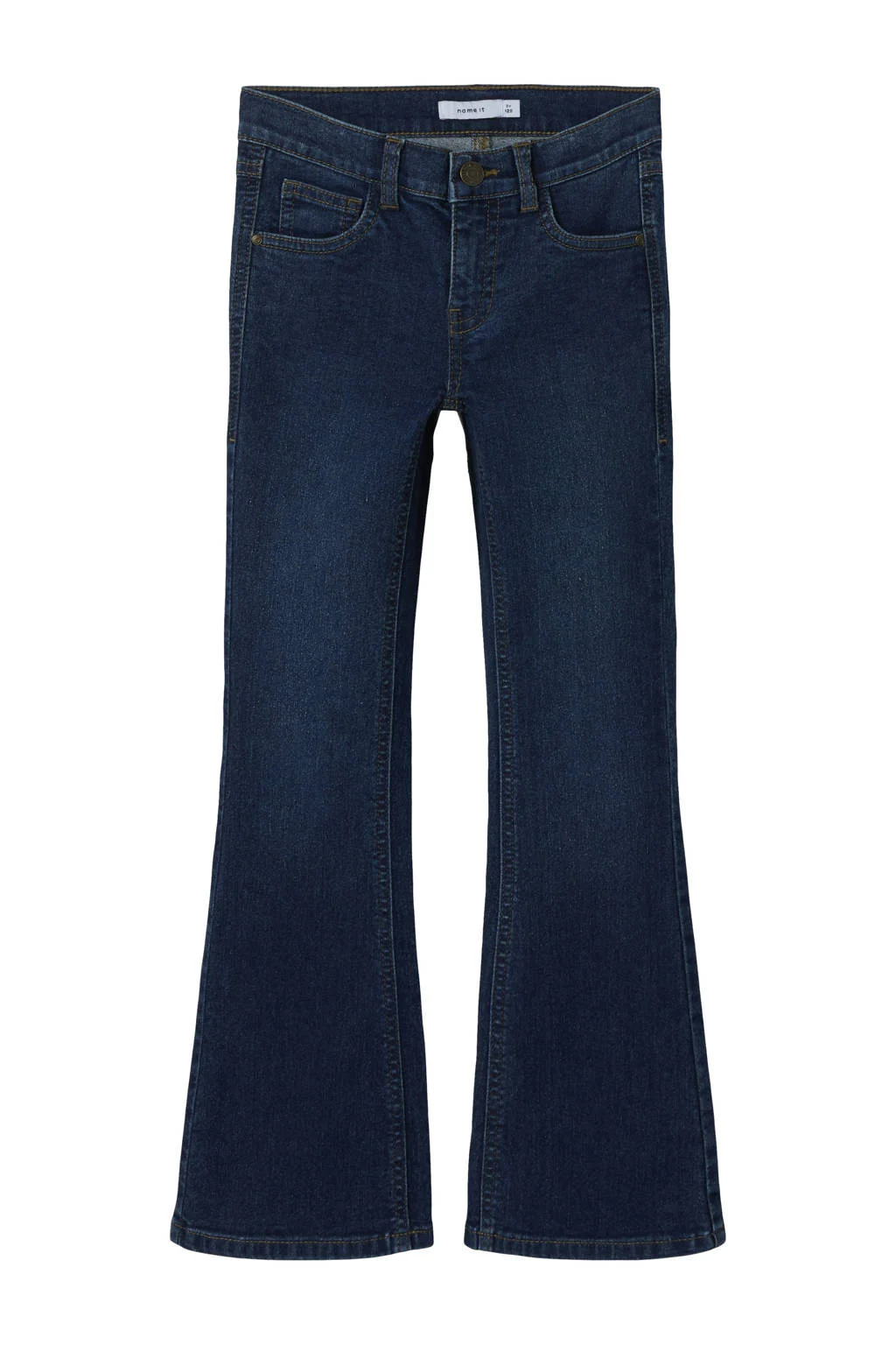NAME IT KIDS bootcut jeans dark blue denim