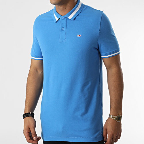 Polo Manches Courtes Tipped 2220 Bleu Clair