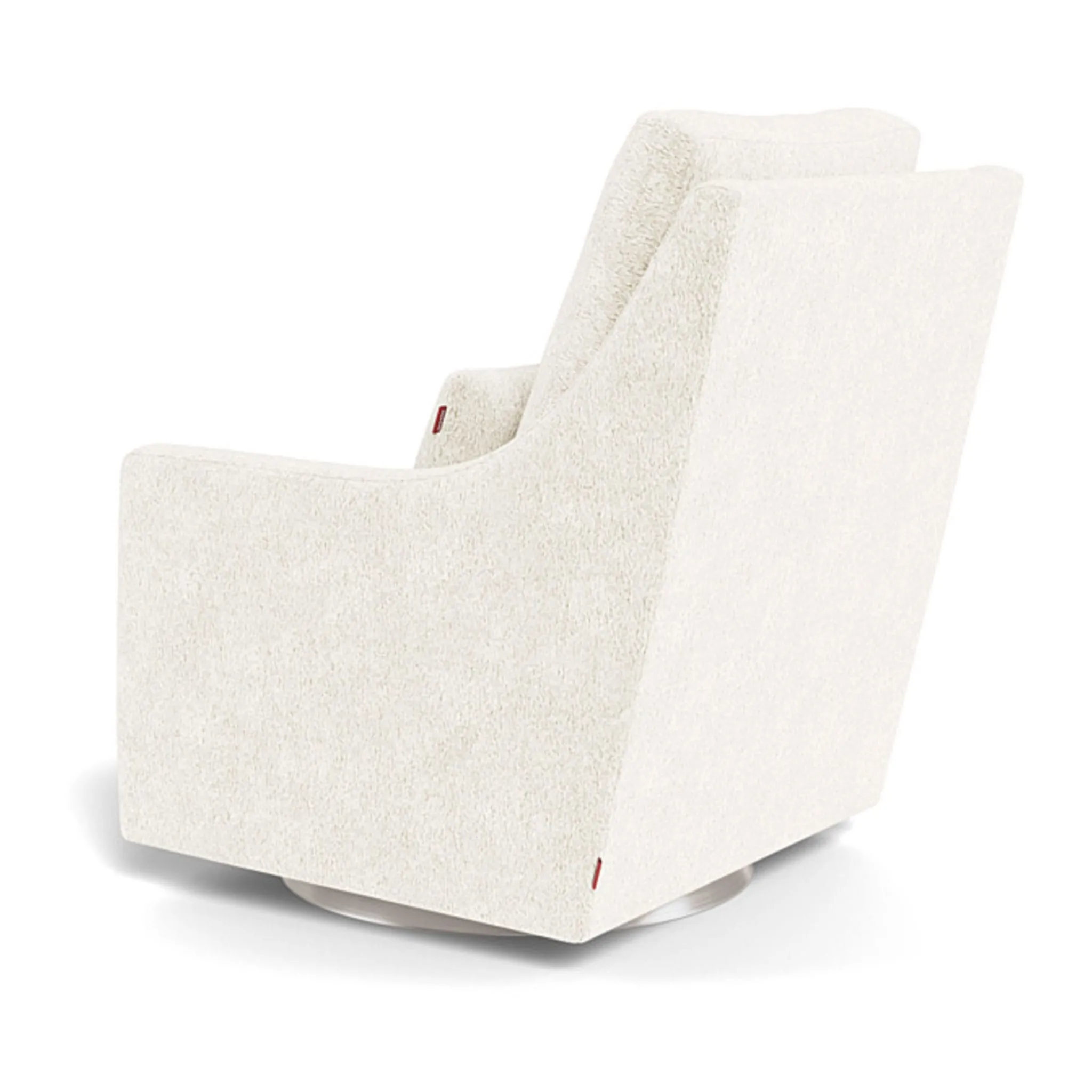 Monte Fauteuil Berçant et Pivotant Vera - Sherpa  Argent