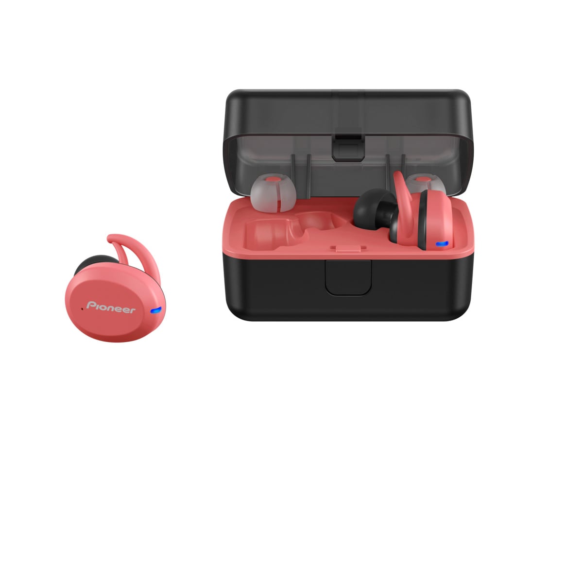 Pioneer SE-E9TW In-Ear Bluetooth-hodetelefoner, rosa