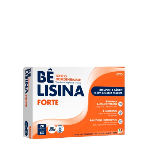 Bêlisina Forte 20 ampolas