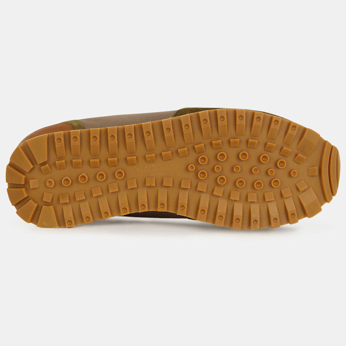 Hackett London Baskets Running kaki/marron