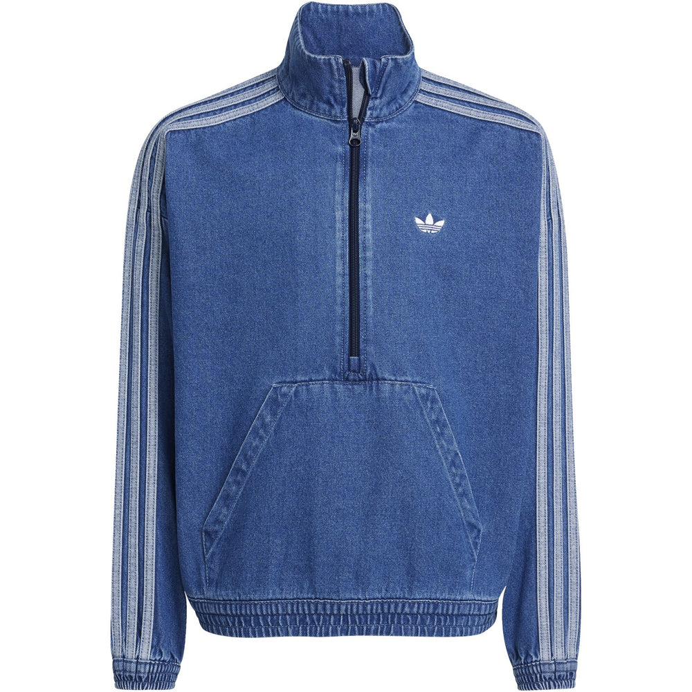 Køb adidas Originals Medium Blue Denim Jakke