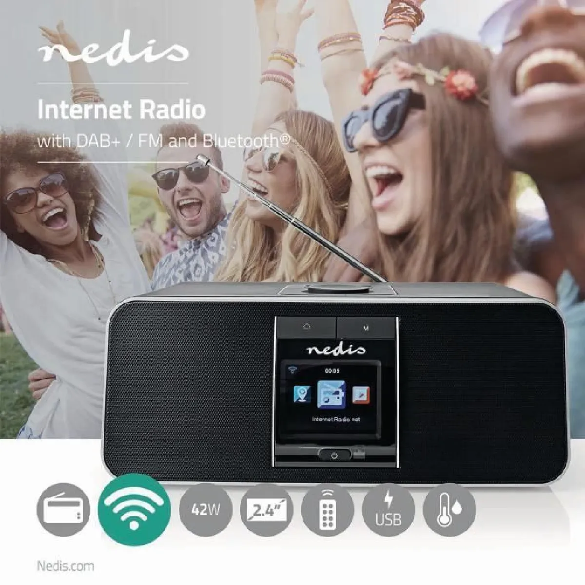 N/C Radio Design Bluetooth Wi-Fi