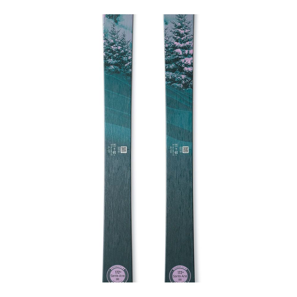 Nordica SANTA ANA 88 - Skis all-mountain Femme rose/vert metalligue
