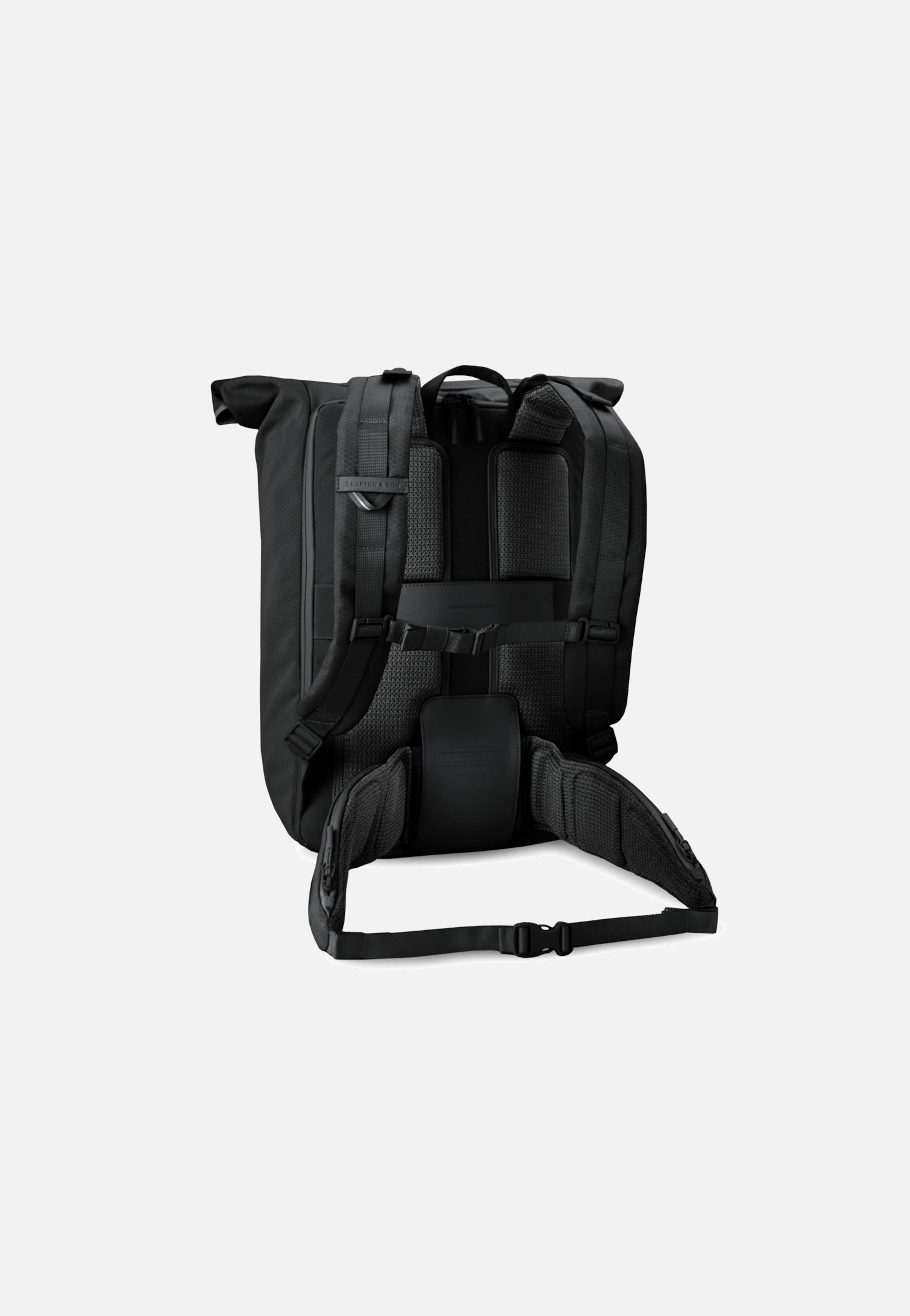 Banff All Black - Rolltop Rucksack