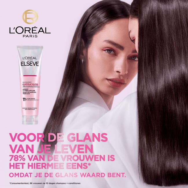 L'Oréal Paris Elvive Glycolic Gloss Conditioner 150 ML