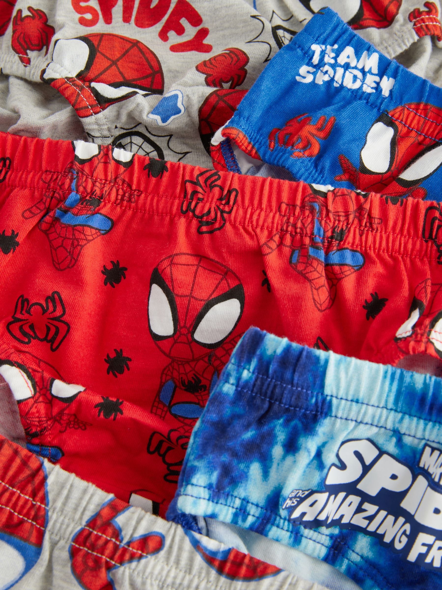 Spiderman - Verpakking van 5 onderbroeken (1,5-10 jr)
