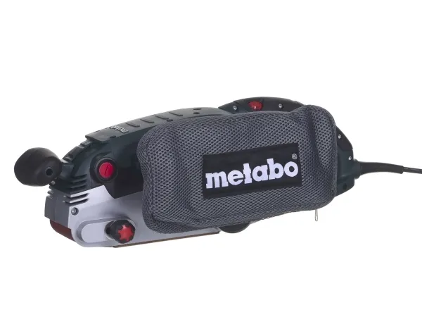 Metabo BAE 75. slibemaskine type: båndsliber, støvbeholder type: støvpose. effekt: 1010 W. vægt: 4,7 kg, slibeplade størrelse (BxD): 75 x 533 mm, slibeplade fastspændingssystem: 85 x 150 mm (600375000)