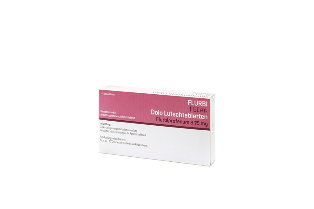 FLURBIFELAN Dolo Lutschtabl 8.75 mg Blist 16 Stk