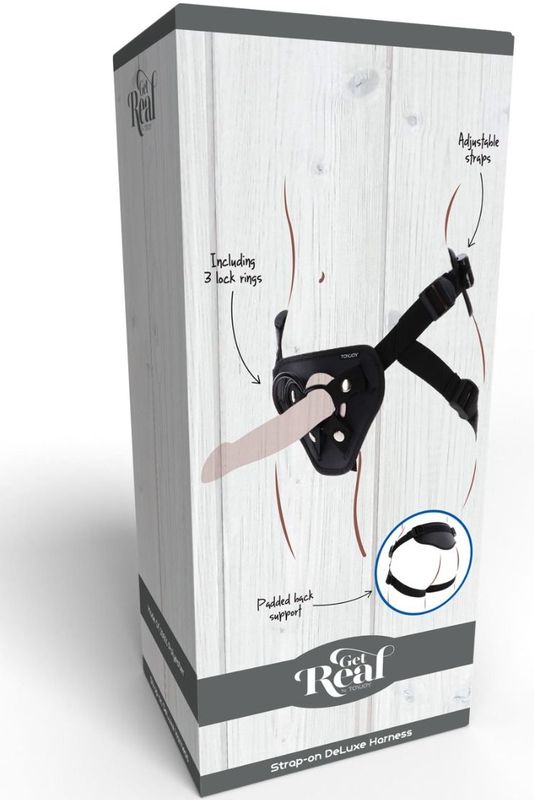 TOYJOY | Toyjoy Strap-on Deluxe Harness Black