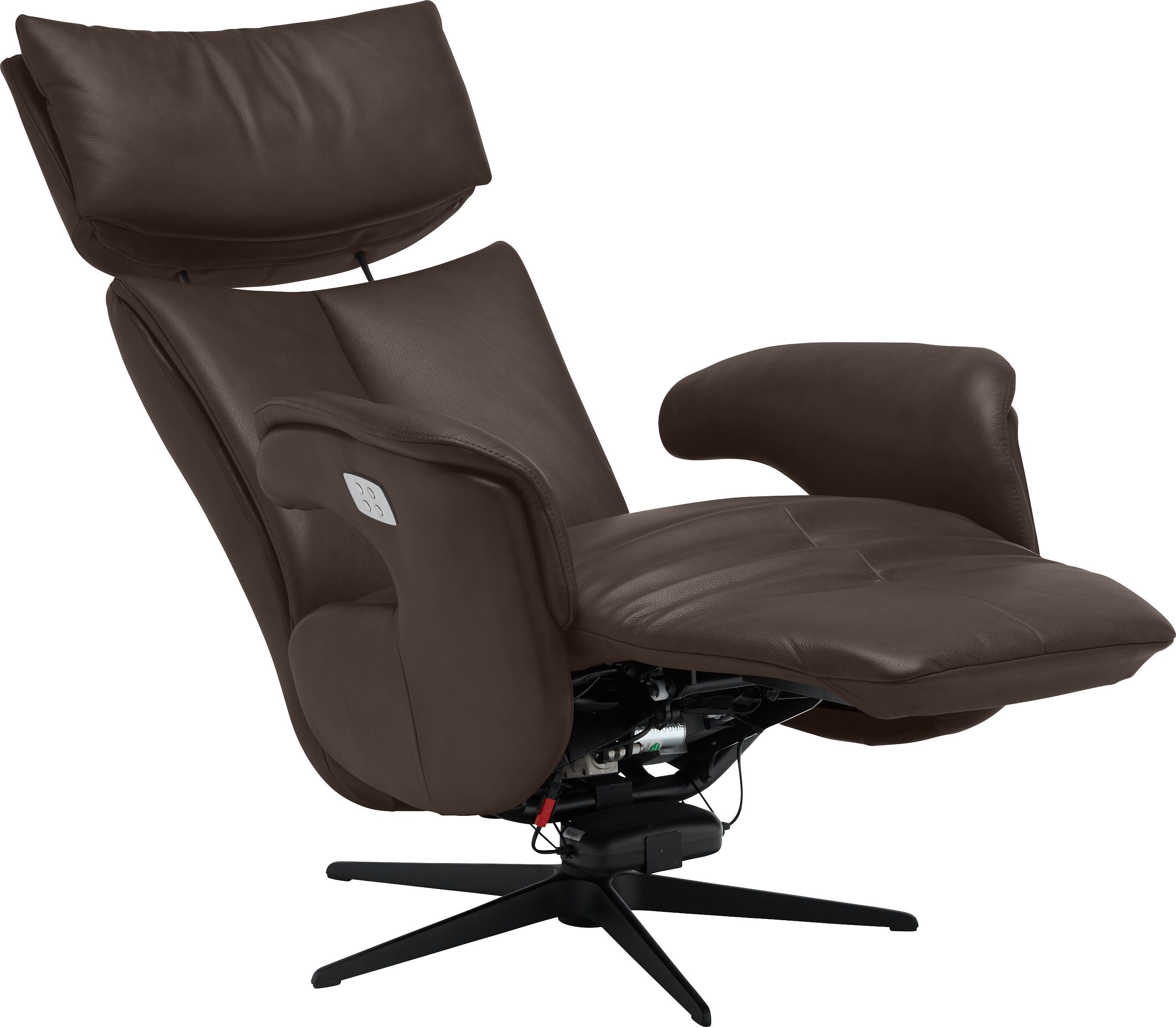 GÖTZ Relaxsessel - Dunkelbraun / B: 69.0 cm x T: 81.0 cm x H: 116.0 cm