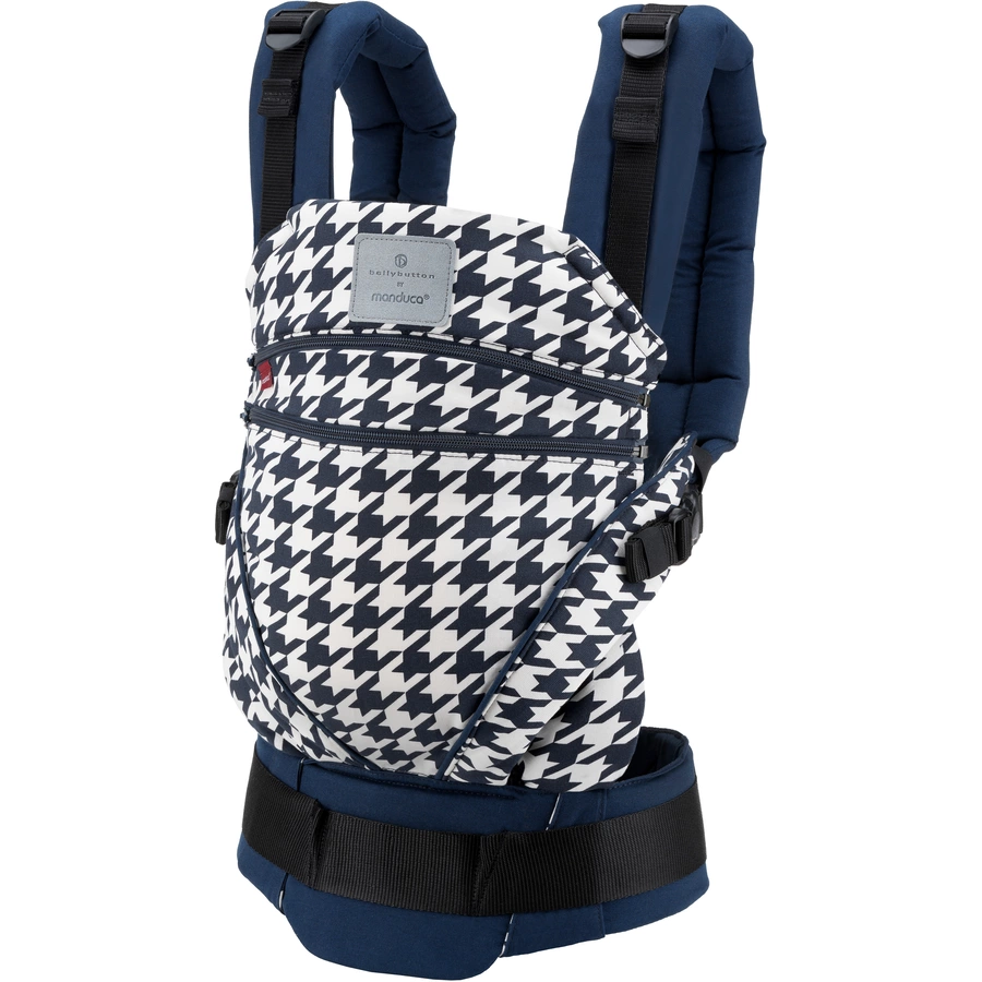 manduca Babytrage XT by bellybutton PepitaNavy