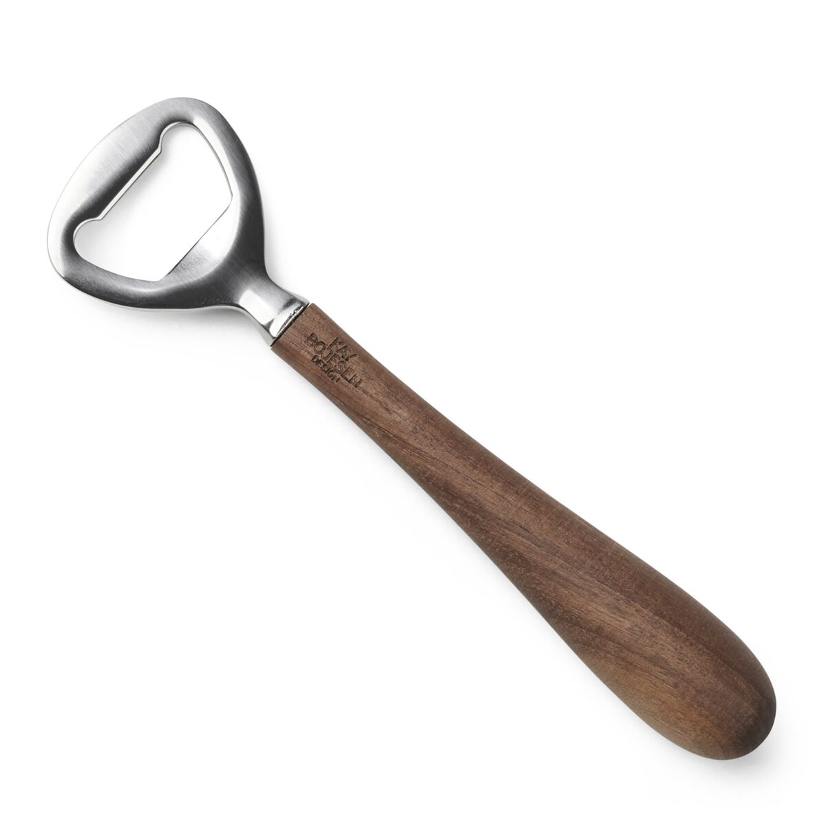 Åpner, 15,5 cm, valnøtt