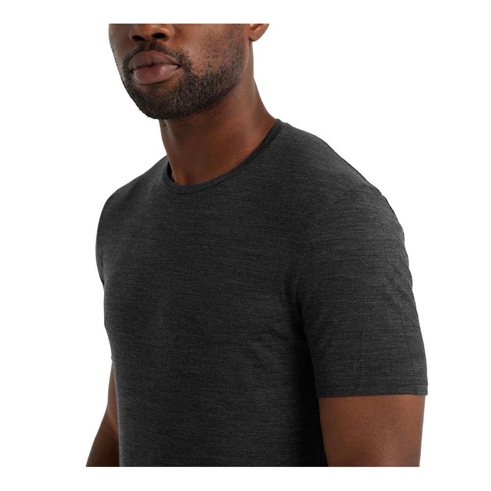 Icebreaker ANATOMICA MERINO - Tee-shirt Homme jet hthr