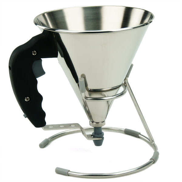 Mini-entonnoir à piston automatique avec support - Kwik