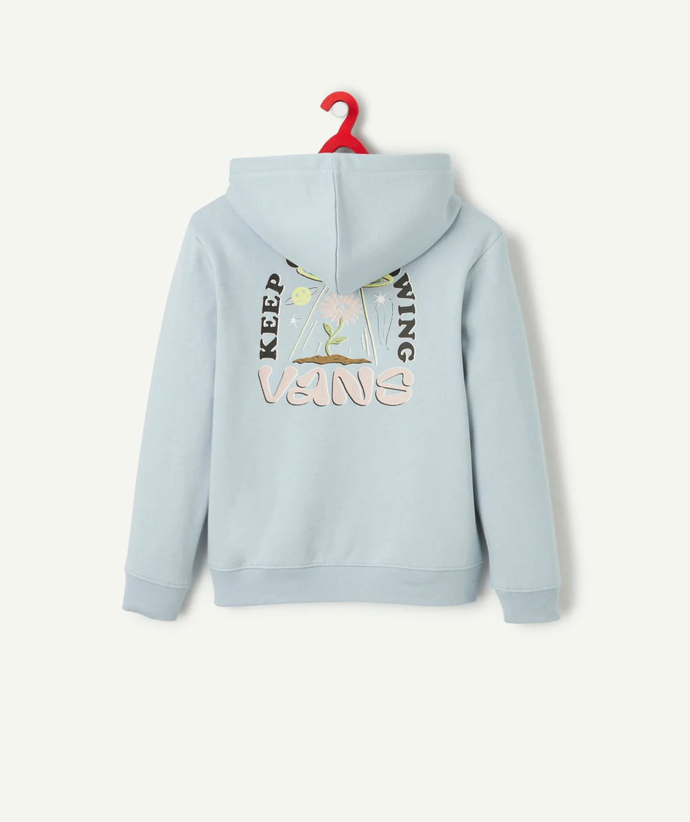 VANSSWEAT À CAPUCHE FILLE BLEU 