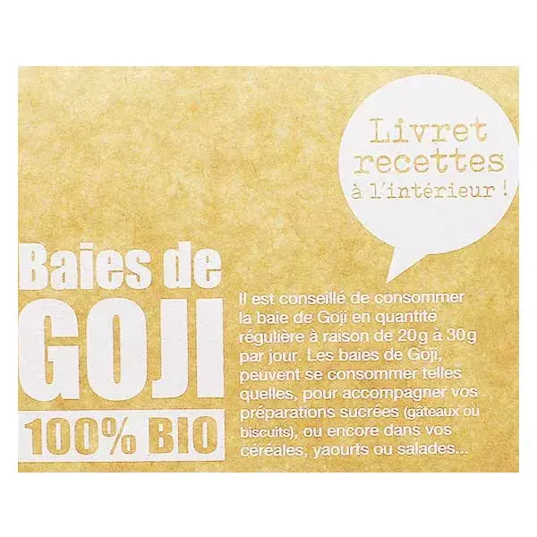 Nat & Form Goji Berries Orgânicas e Ecológicas 500g