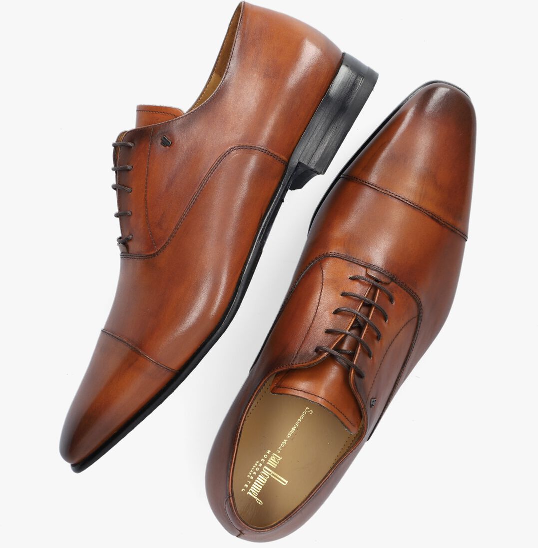 VAN BOMMEL cognac van bommel nette schoenen 16395