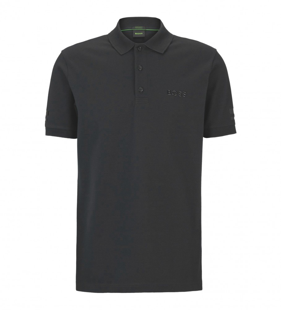BOSS Polo Paddy Mirror Preto