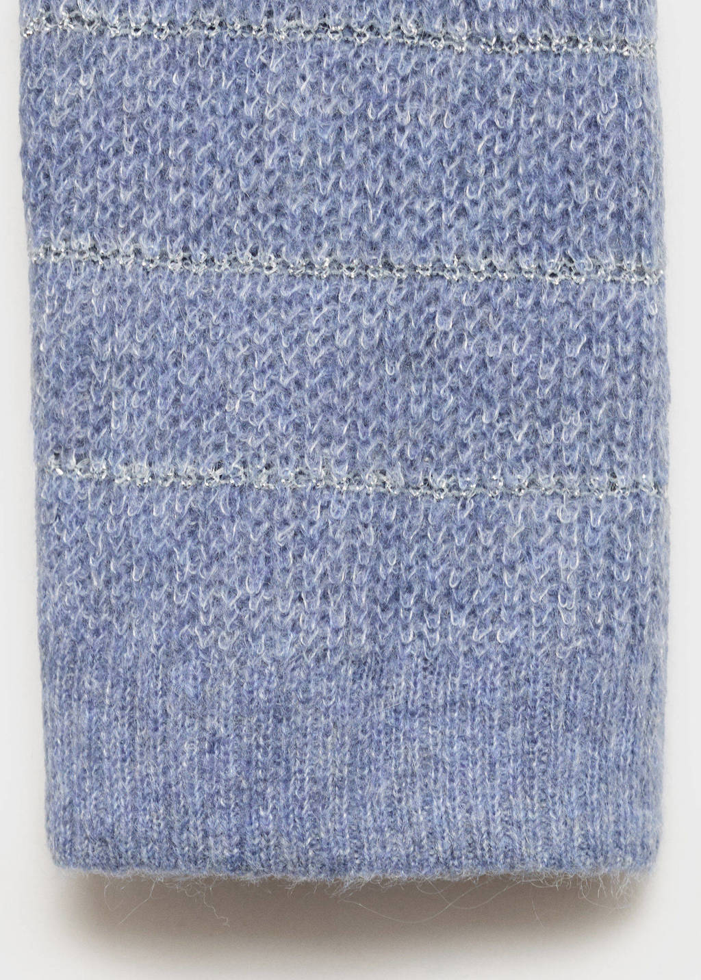 MANGO TEEN gebreide trui blauw