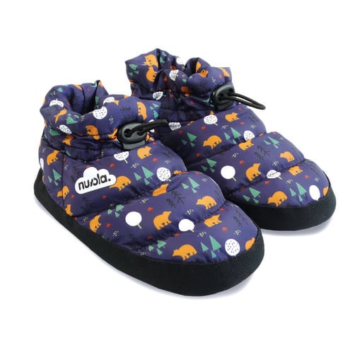 Nuvola® Boot Home 20 Pantufas Teddy Printed / Pantufas de Camping