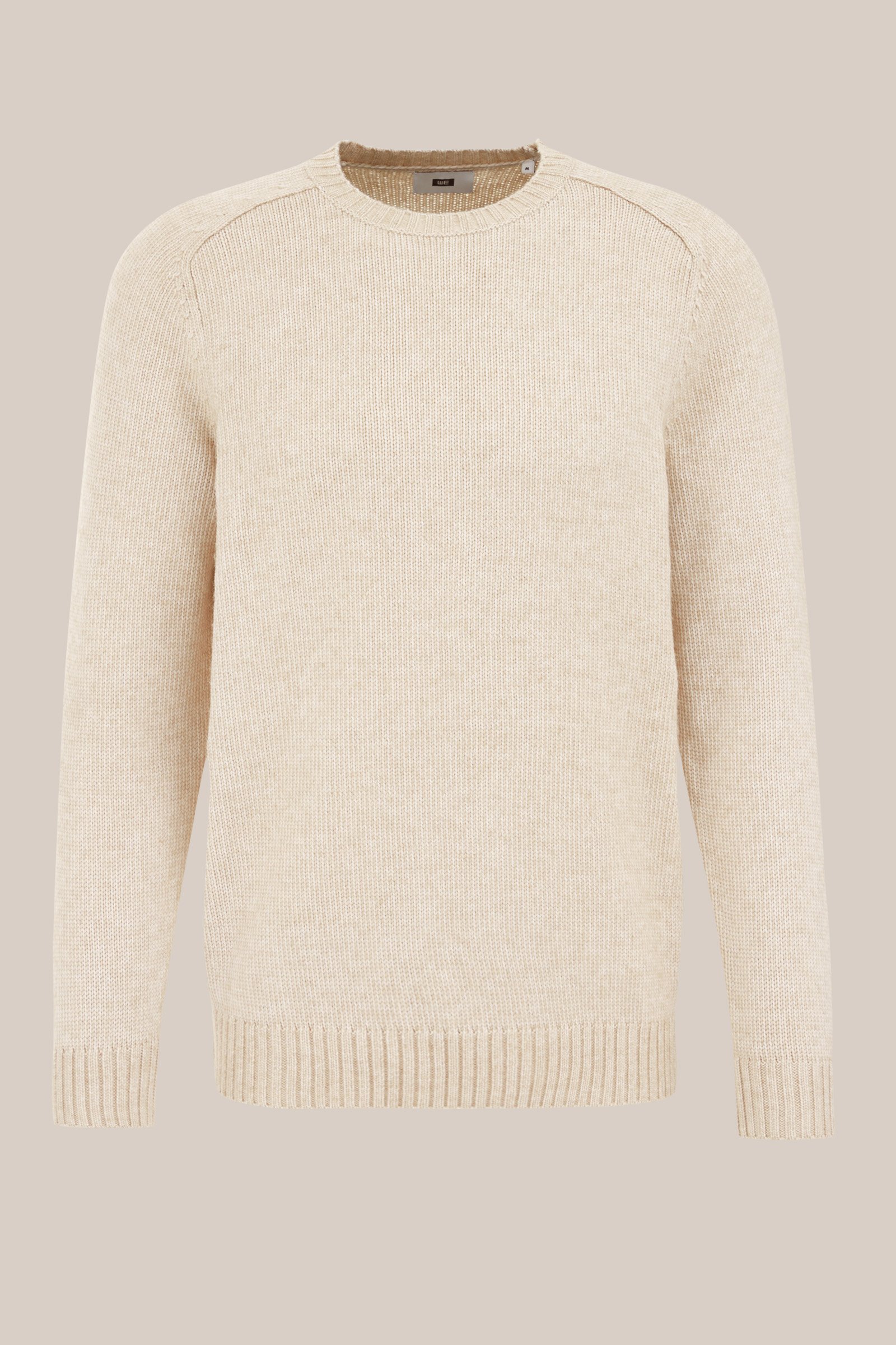 wolmix trui Fundamentals Beige