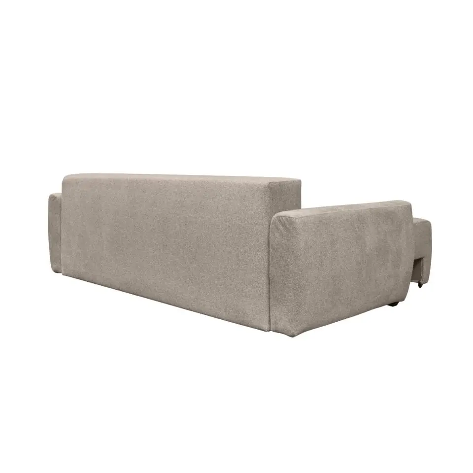CALICOSY - Slaapbank ALBA - Beige - 76x246x112 cm